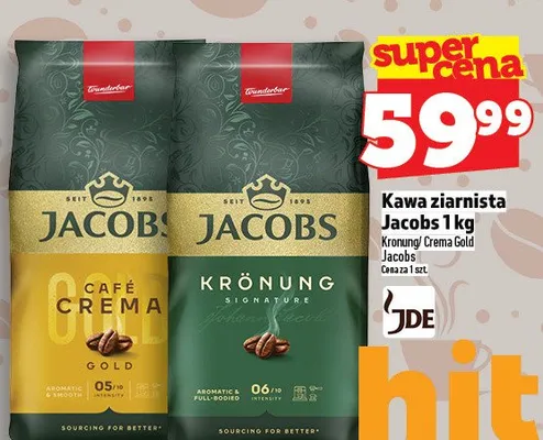 Kawa ziarnista 1kg promocja w TOPAZ