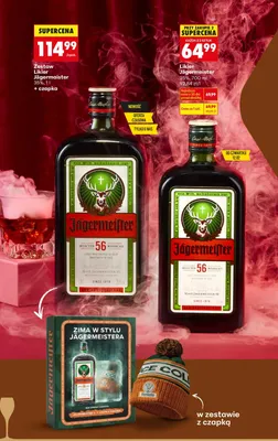 Likier Jägermeister promocja w Biedronka
