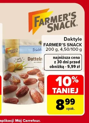 Daktyle Farmer's Snack promocja w Carrefour