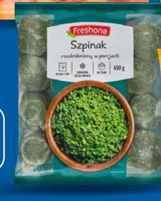 Warzywa mrożone Szpinak promocja w Lidl