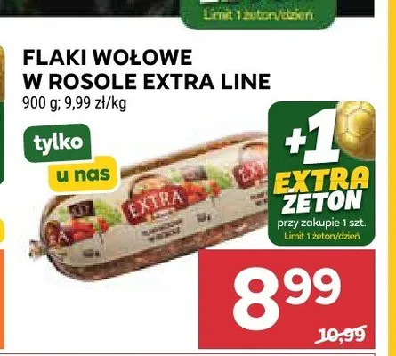 Flaki wołowe w rosole Extra Line promocja w Stokrotka