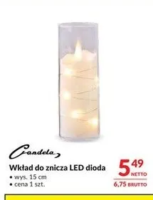 Wkład do znicza LED dioda Candela promocja w Makro