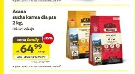 Sucha karma dla psa Acana promocja w Super Zoo