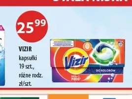 Kapsułki do prania Vizir promocja w Drogerie Laboo