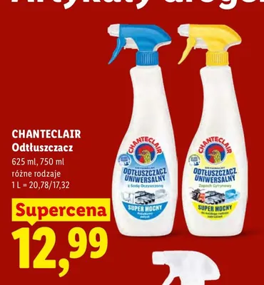 Odtłuszczacz uniwersalny o zapachu cytrynowym Chanteclair promocja w Lidl
