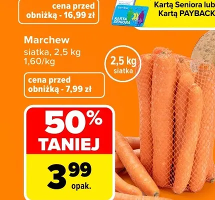 Marchew promocja w Carrefour Market