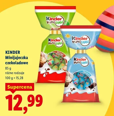Minijajeczka czekoladowe promocja w Lidl