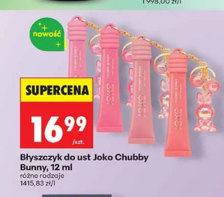 Błyszczyk do ust Joko Chubby Bunny promocja w Biedronka