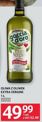 Oliwa z oliwek extra vergine promocja w Selgros