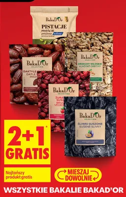 Bakalie  wszystkie rodzaje promocja w Biedronka