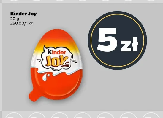 Kinder Joy promocja w Netto