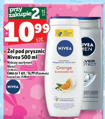 Żel pod prysznic 500ml promocja w TOPAZ