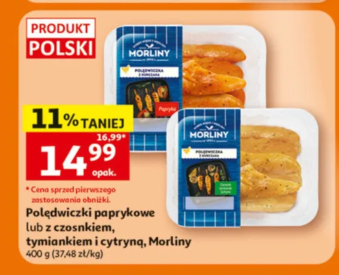 Polędwiczki paprykowe Morliny promocja w Auchan