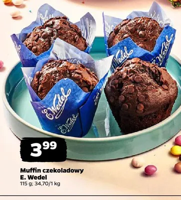 Muffin czekoladowy promocja w Netto