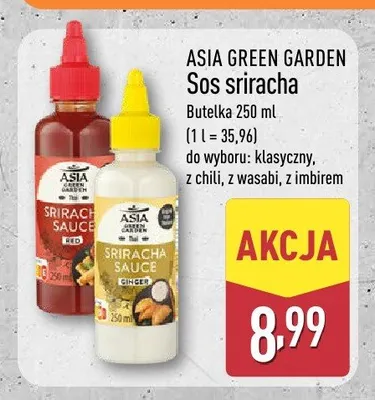 Sos sriracha klasyczny Asia Green Garden promocja w Aldi