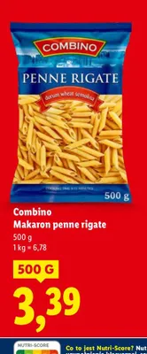 Makaron penne rigate promocja w Lidl