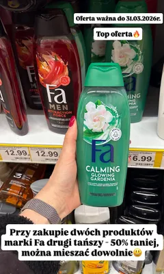 Żel pod prysznic DRUGI -50% promocja w Dino