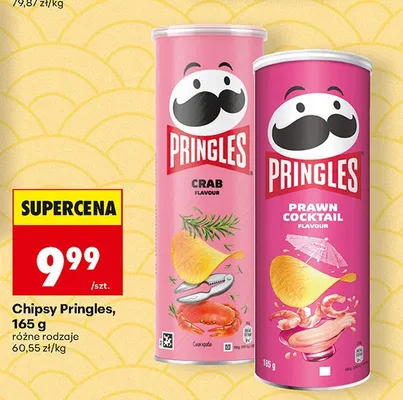Chipsy Pringles Crab promocja w Biedronka