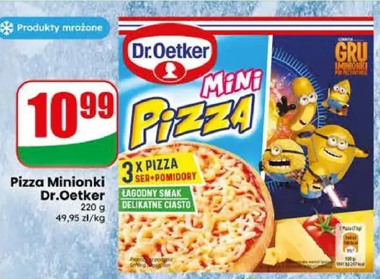 Pizza Minionki Dr.Oetker promocja w Dino