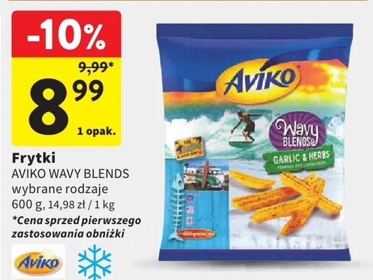Frytki wybrane rodzaje promocja w Intermarche