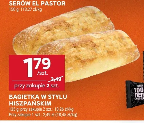 Bagietka w stylu hiszpańskim promocja w Stokrotka