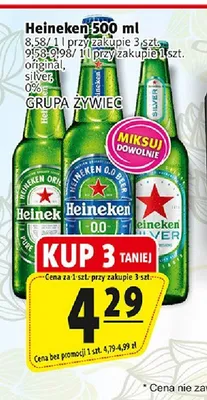 Piwo Heineken promocja w Prim Market