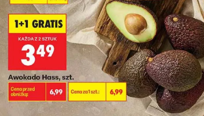 Awokado Hass promocja w Biedronka
