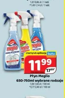 Płyn Meglio promocja w Delfin