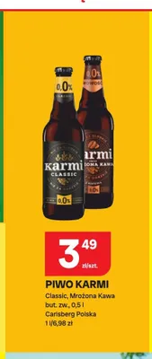 Piwo bezalkoholowe Karmi Classic promocja w Chorten