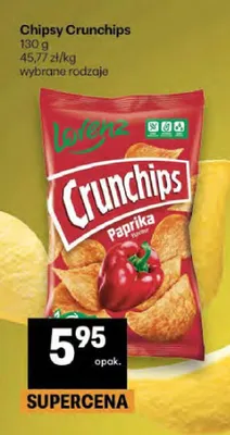Chipsy Crunchips Paprika promocja w Delikatesy Centrum