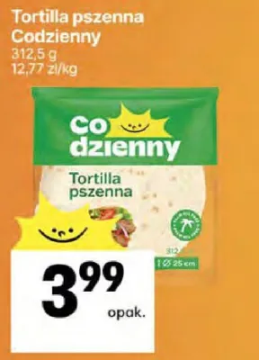 Tortilla pszenna promocja w Delikatesy Centrum