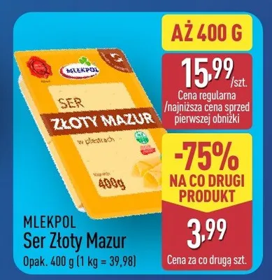 Ser promocja w Aldi
