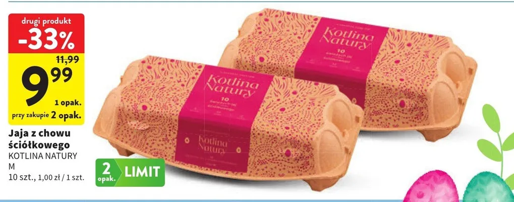 Jaja promocja w Intermarche