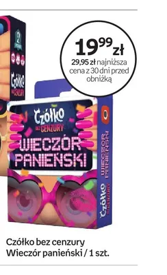 Gra Czółko bez cenzury Wieczór panieński promocja w Empik