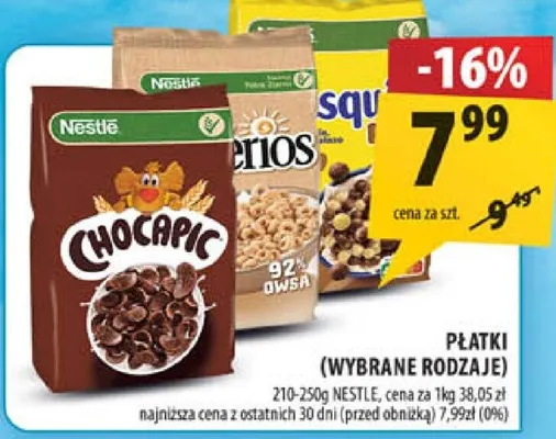 Płatki śniadaniowe promocja w Arhelan