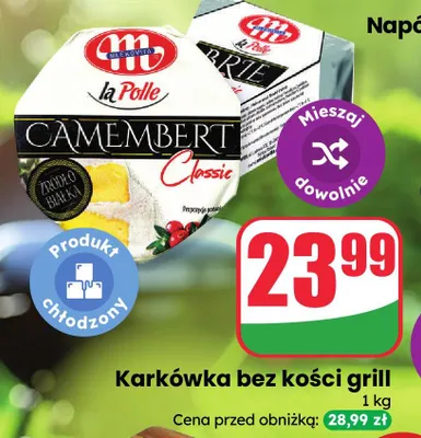 Ser pleśniowy La Polle Mlekovita promocja w Dino