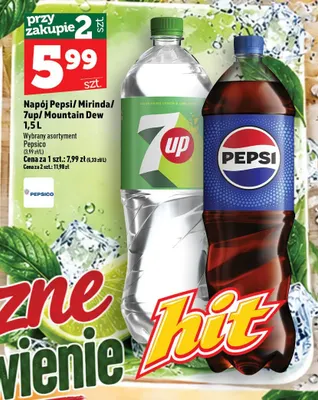 Napój gazowany Mirinda promocja w TOPAZ