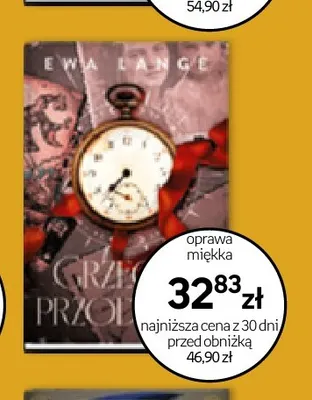 Książka Gra z przeszłością Ewa Lange promocja w Empik