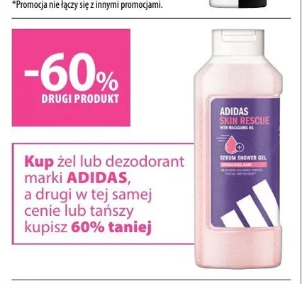 Żel pod prysznic Adidas Skin Rescue promocja w Hebe