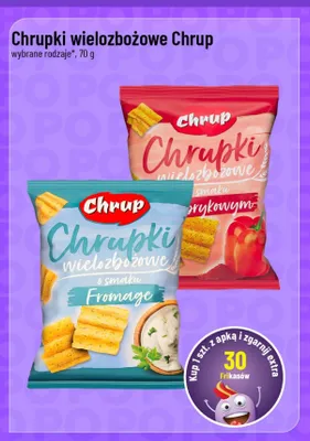 Chrupki wielozbożowe Chrup o smaku Fromage promocja w POLOmarket