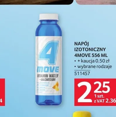 Napój izotoniczny 4Move promocja w Selgros