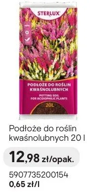 Podłoże do roślin kwaśnolubnych promocja w Castorama
