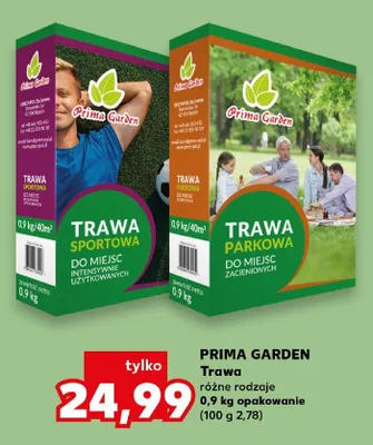 Trawa parkowa Prima Garden promocja w Kaufland