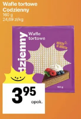 Wafle tortowe Codzienny promocja w Delikatesy Centrum