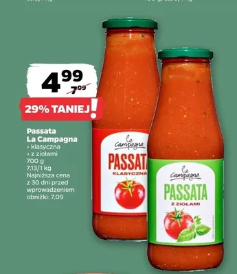 Passata klasyczna La Campagna promocja w Netto