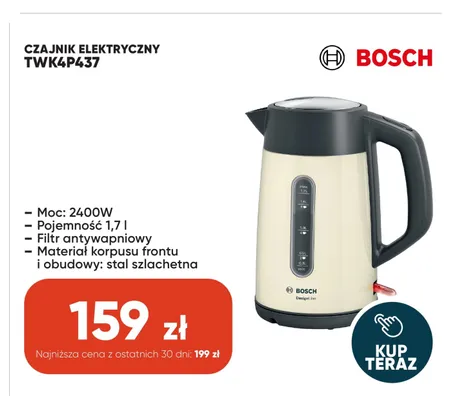 Czajnik elektryczny Bosch promocja w Max Elektro