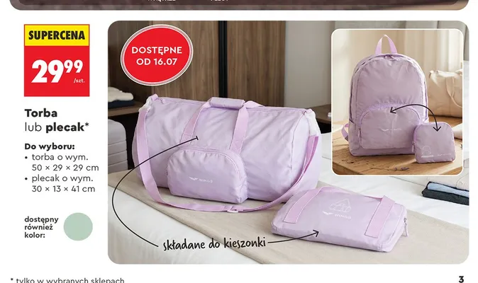 Torba WINGS promocja w Biedronka