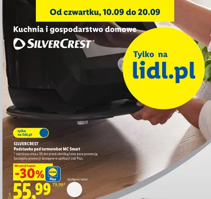 Podstawka pod termorobot Silvercrest Mc Smart promocja w Lidl