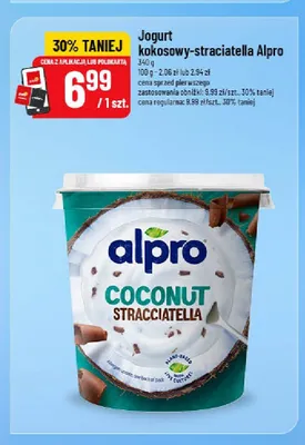 Jogurt kokosowy-stracciatella Alpro promocja w POLOmarket
