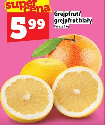 Grejpfrut/grejpfrut biały promocja w TOPAZ
